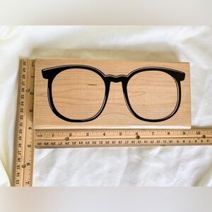 Oversize Glasses Stamp Vintage 90s Unused Not In Box